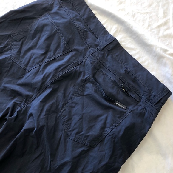 EDDIE BAUER MEN’S NYLON/SPANDEX HYBRID PANTS SZ 40x30 (EUC) - Picture 5 of 10